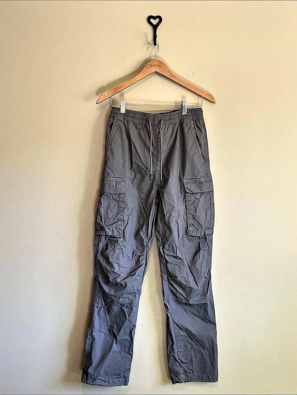 Aeropostale Utility Cargo Pants Gray Small